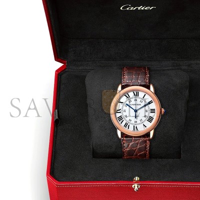 CARTIER RONDE SOLO DE CARTIER WATCH 36MM W2RN0008